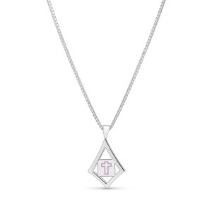 Drop of Faith Necklace with Bible Chip – Nanotechnology in an Elegant and Inspiring Design