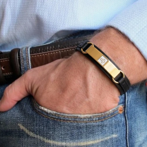 Bracelete da Força Masculino com Chip do Antigo Testamento – União entre Força Material e Espiritual